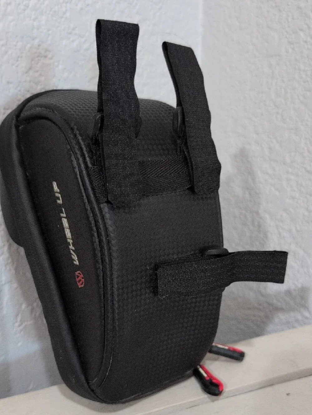 Cycling Bicycle Top Tube Mounting Clear Phone Pocket Bag With Zip Storage Pouch